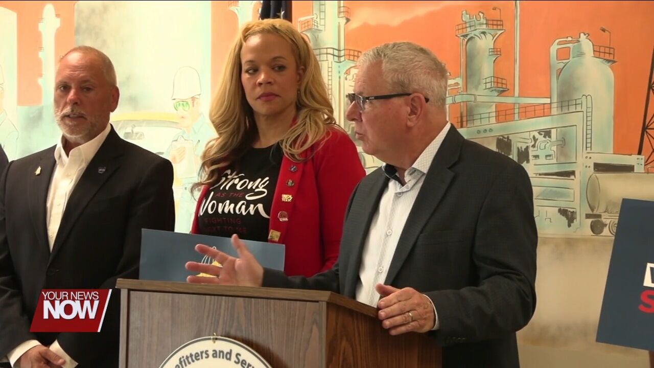 Area labor leaders show their support as Workers for Sherrod tour comes to Lima